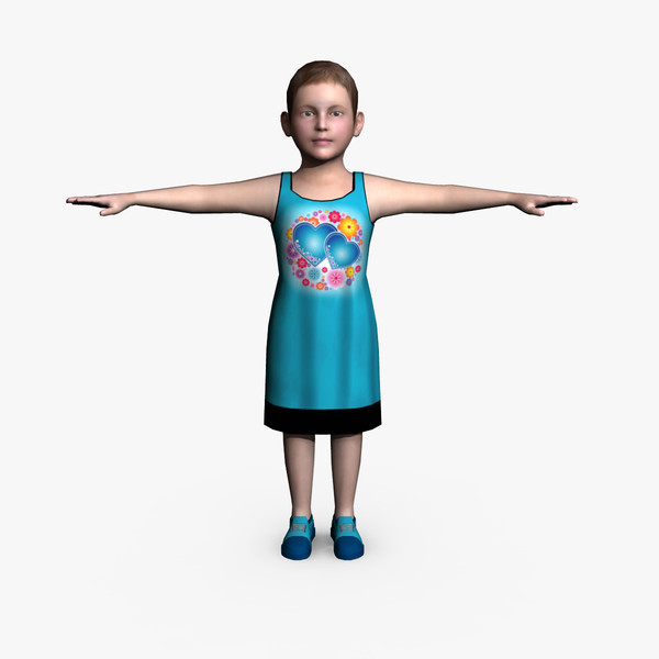 maya child female 01 - Child Female 01... by ignisfatuus